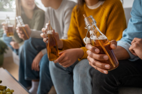 Воздействие больших доз этанола у людей без хронической зависимости